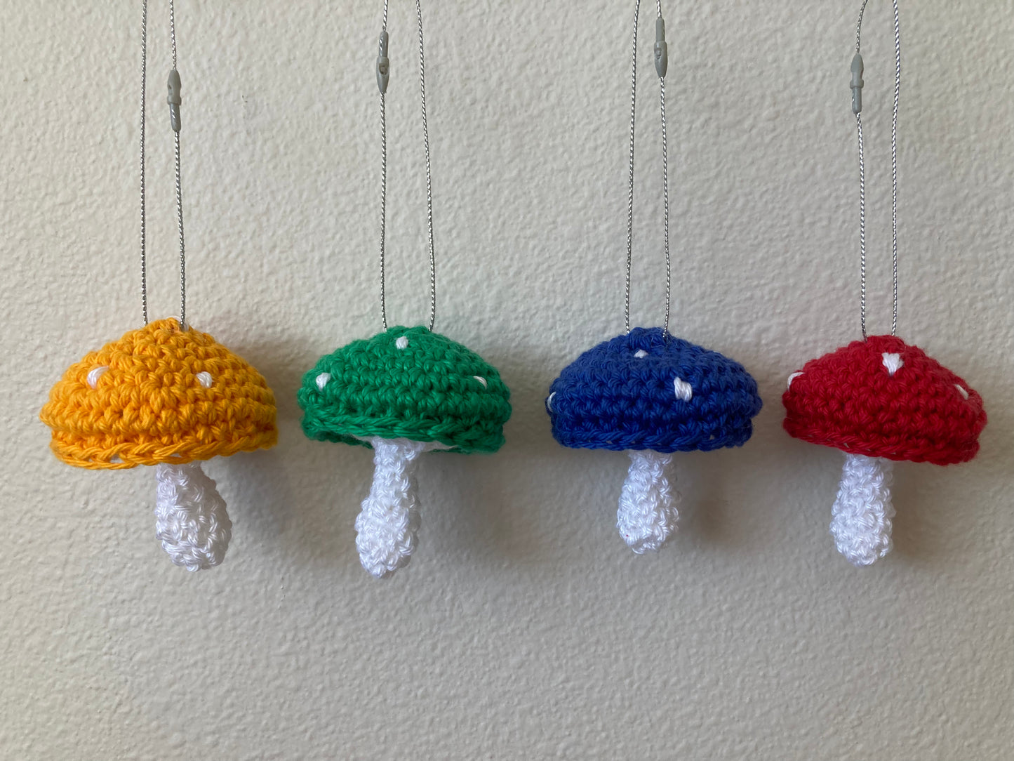 Ornament Set: Mushrooms in Schmario Colors
