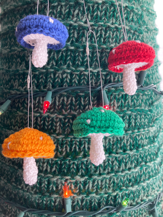 Ornament Set: Mushrooms in Schmario Colors