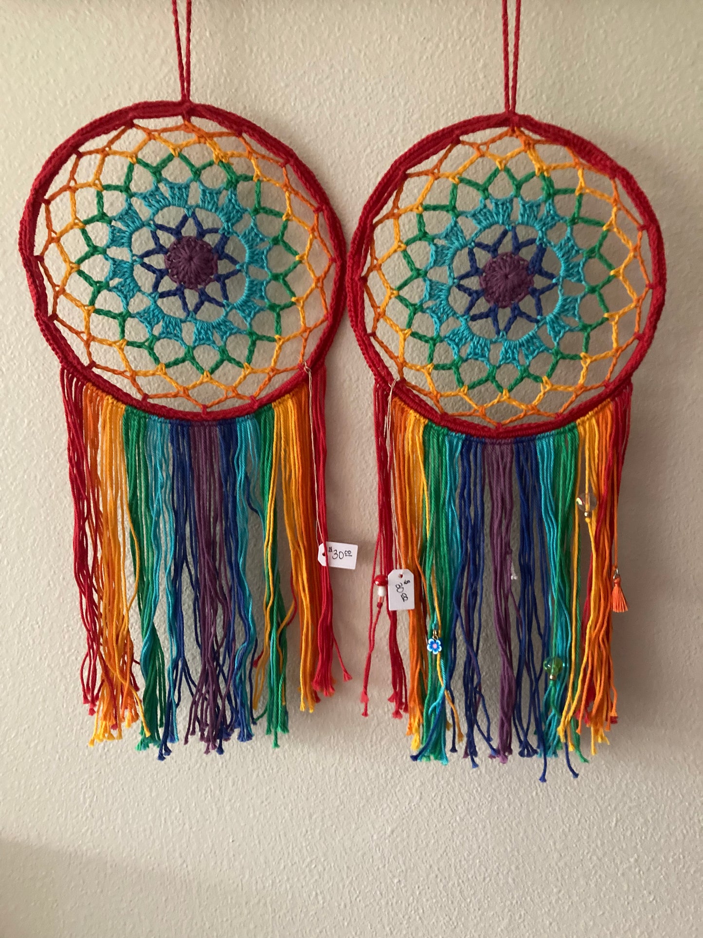 Hand Crocheted Dreamcatcher!