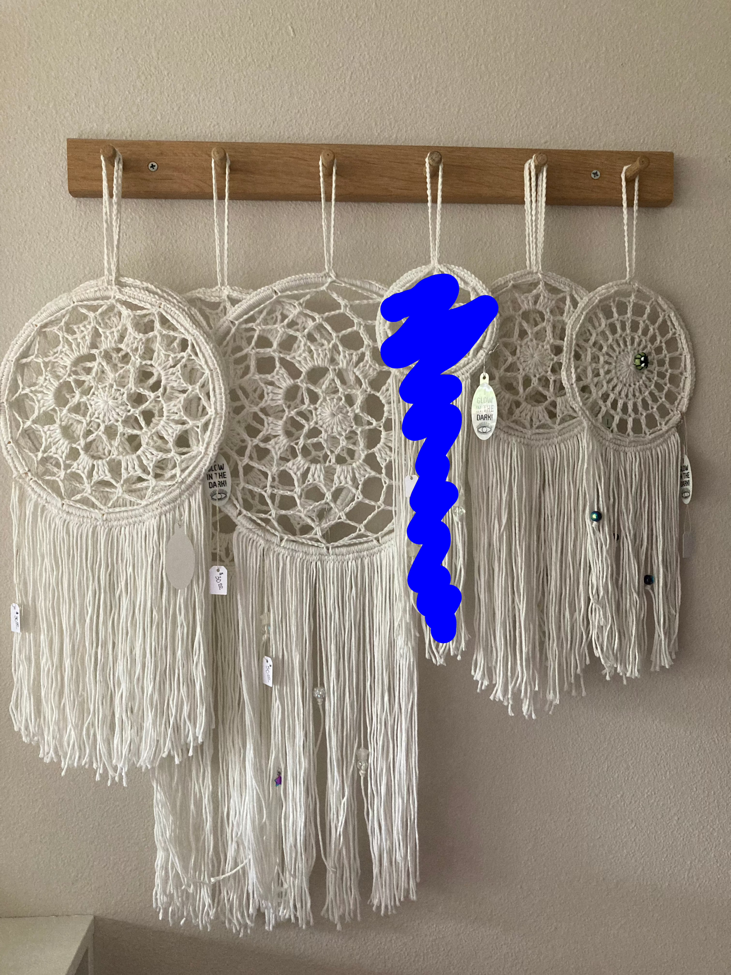 Hand Crocheted Dreamcatcher!