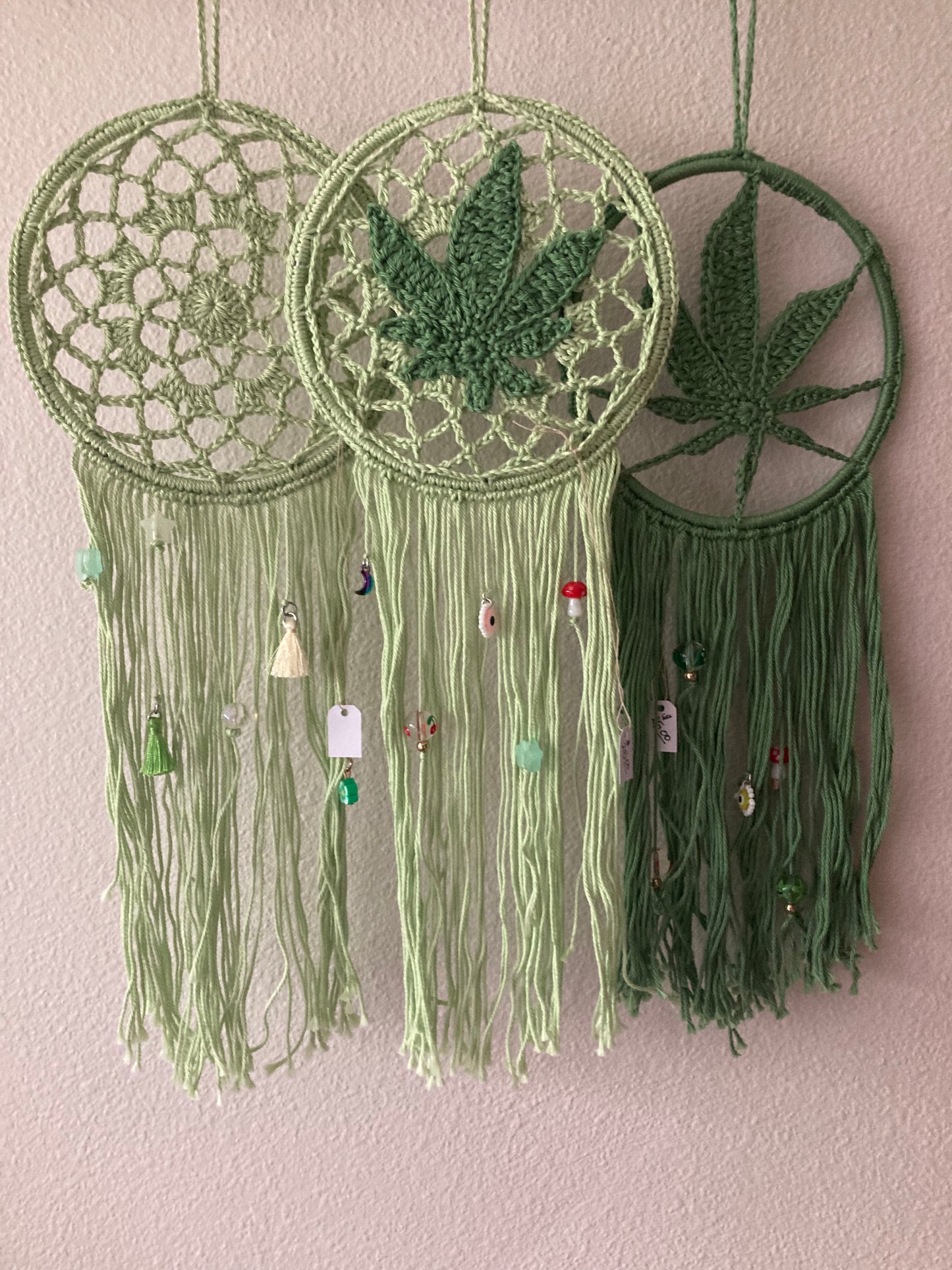 Hand Crocheted Dreamcatcher!