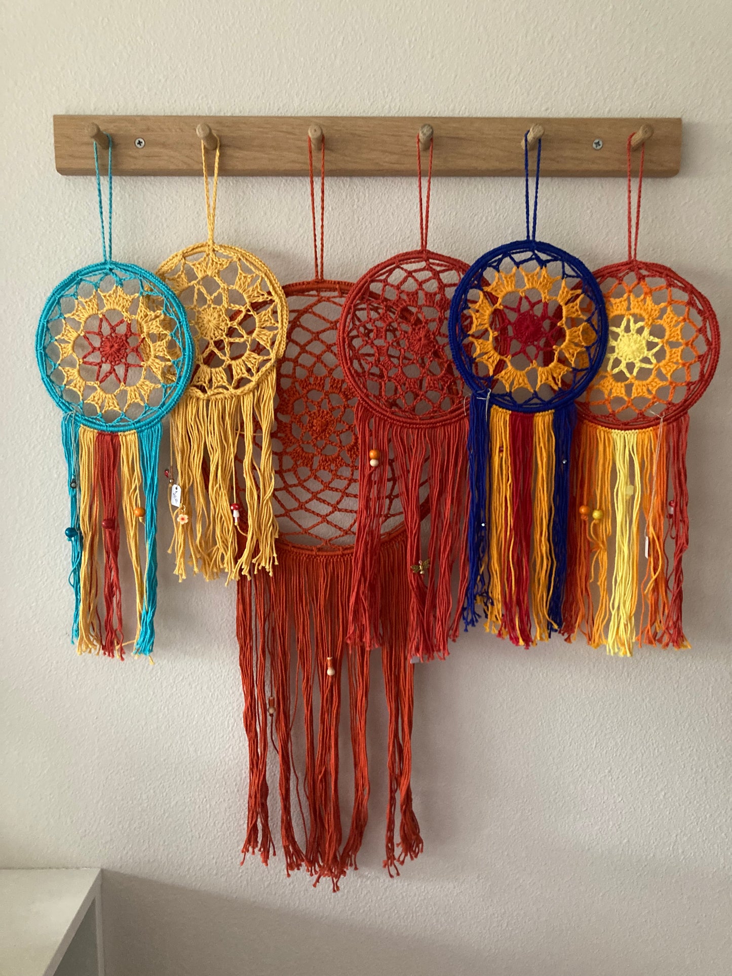 Hand Crocheted Dreamcatcher!